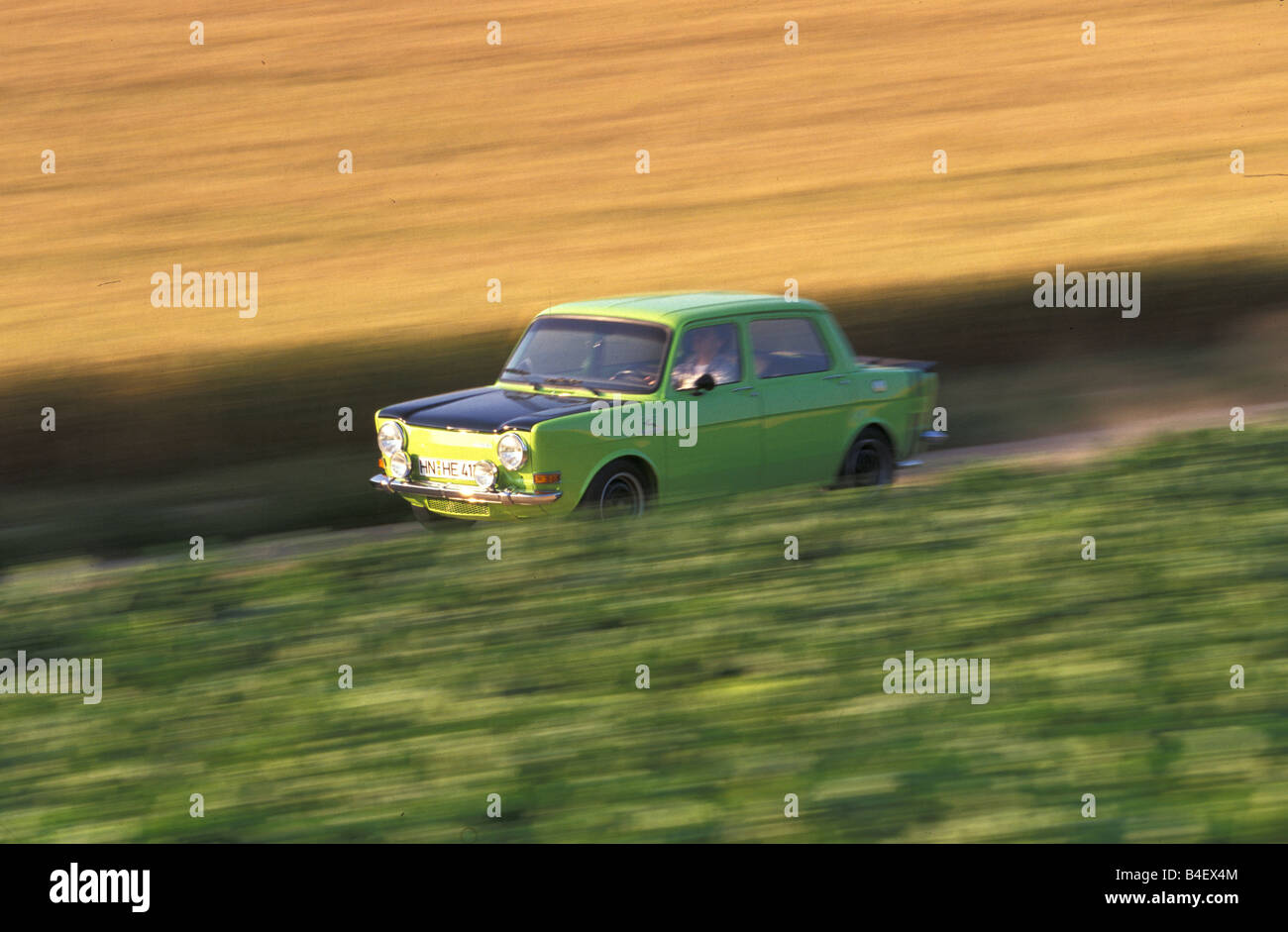 Car, Simca Rallye II, compact, sub-compact, model year 1972-1975, old ...