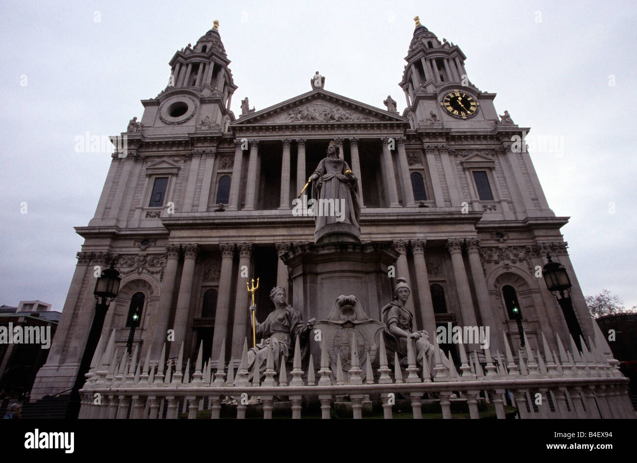 St Paul's Cathedral on Ludgate Hill, London, England, UK Stock Photo