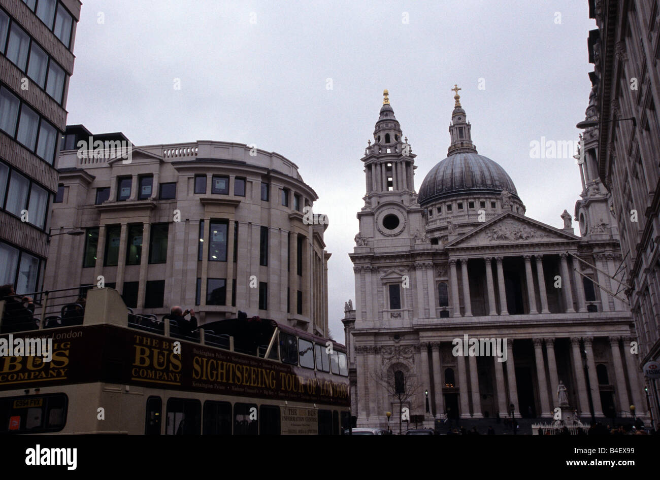 St Paul's Cathedral on Ludgate Hill, London, England, UK Stock Photo