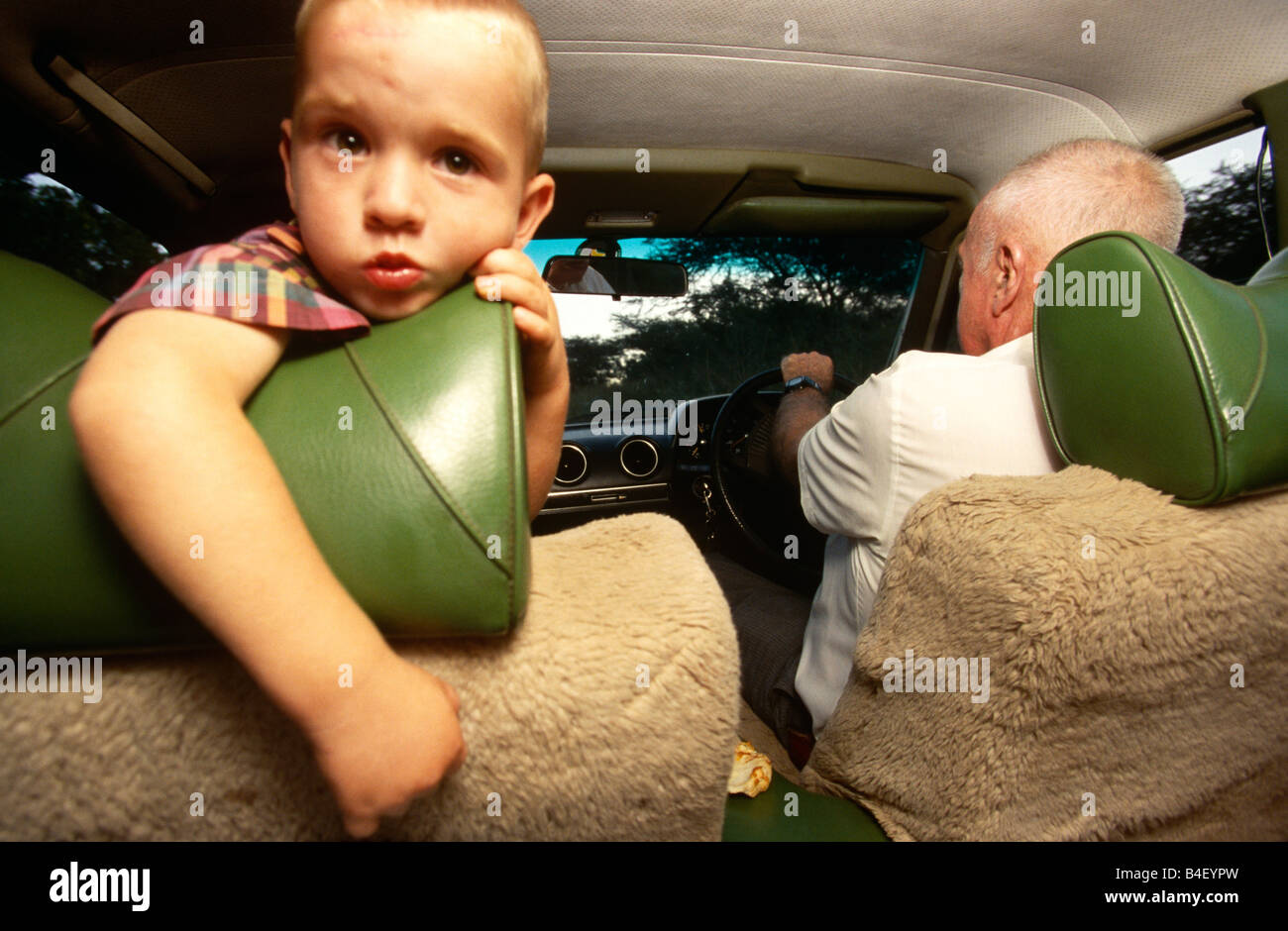 A white family in South Africa Stock Photo - Alamy