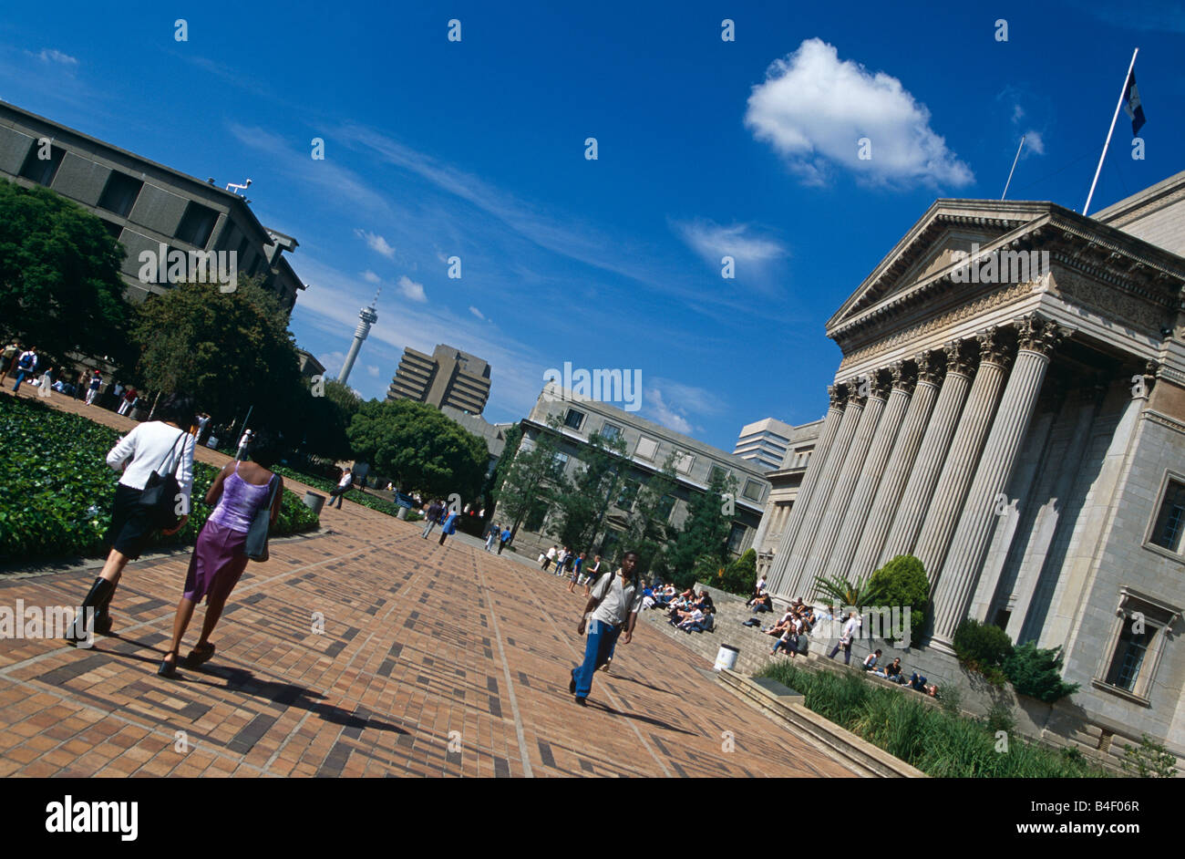 University of Witwatersrand, Johannesburg, South Africa Stock Photo