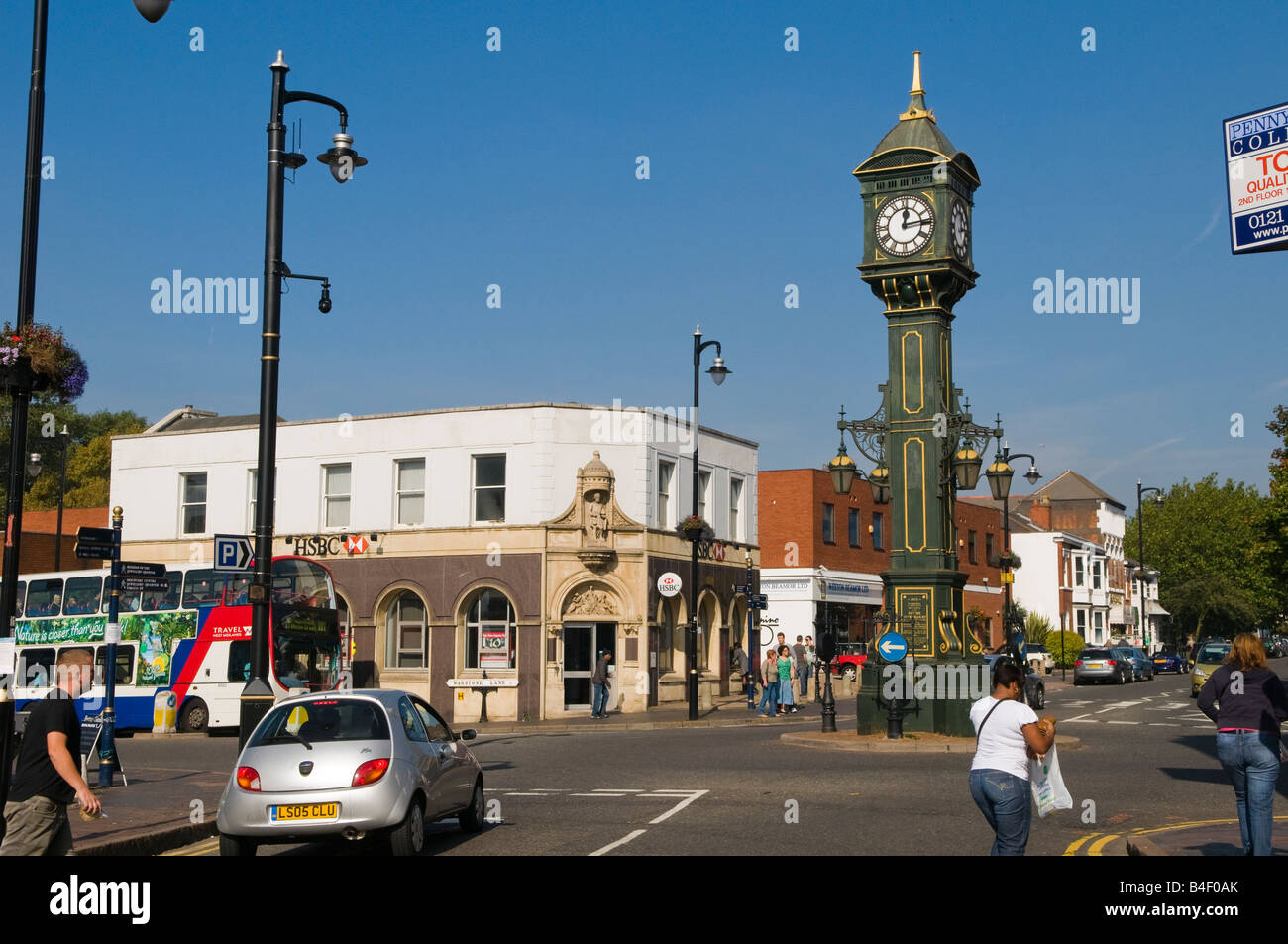 Chamberlain Clock, Jewellery Quarter, Birmingham Stock Photo Alamy