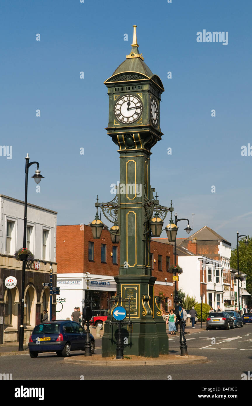 Chamberlain Clock, Jewellery Quarter, Birmingham Stock Photo Alamy