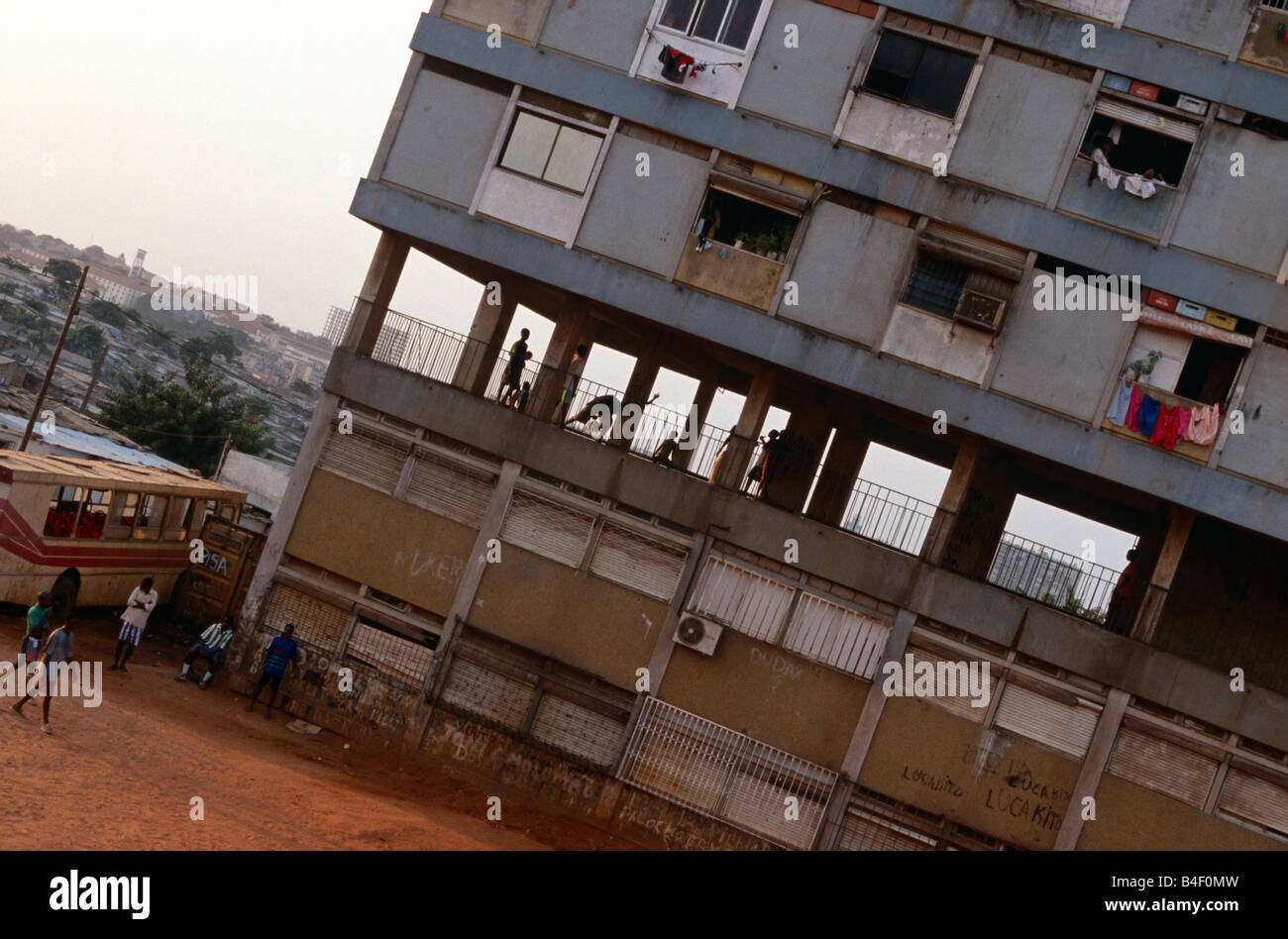 Angola apartment building hi-res stock photography and images - Alamy