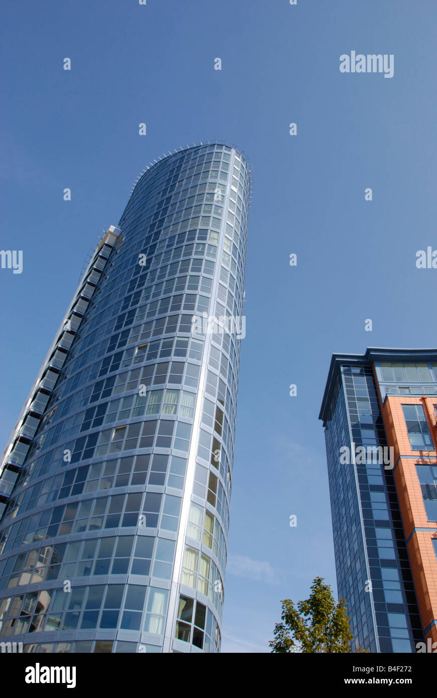 Number One Tower at Gunwharf Quays Portsmouth Hampshire England Stock Photo