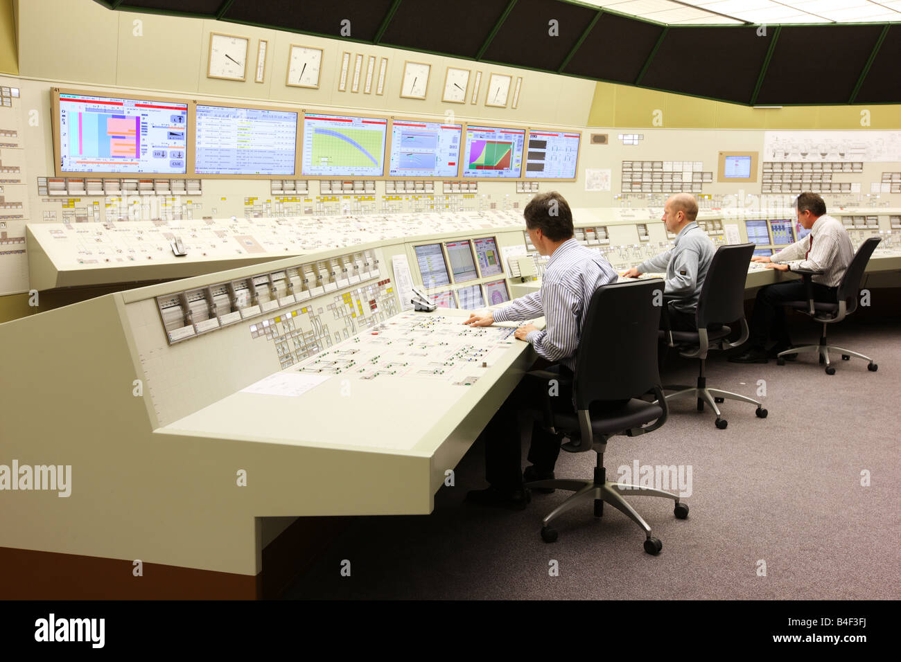 DEU Germany Essen GfS KSG Simulator centre for nuclear power plants Stock Photo
