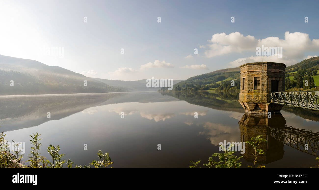 tal y bont reservoir in the brecon beacons national park powys wales uk