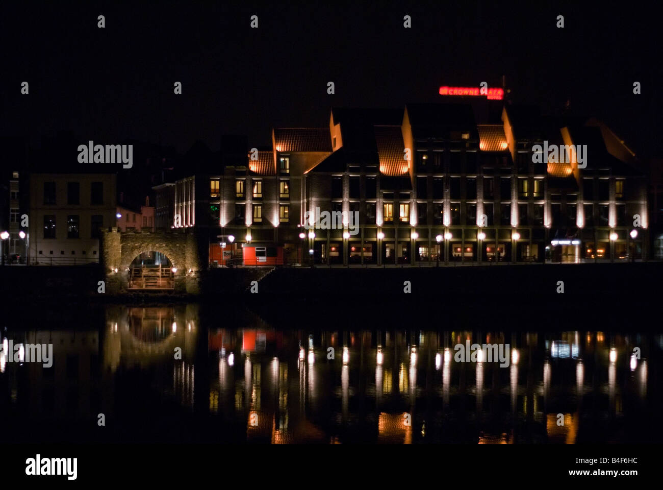 Crowne Plaza Hotel, in Maastricht, Netherlands Stock Photo