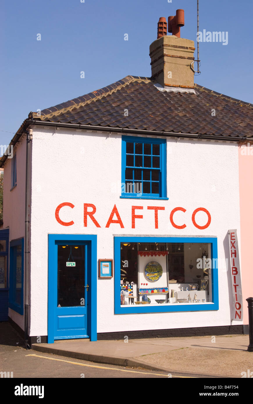 Craftco craft centre in Southwold,Suffolk,Uk Stock Photo