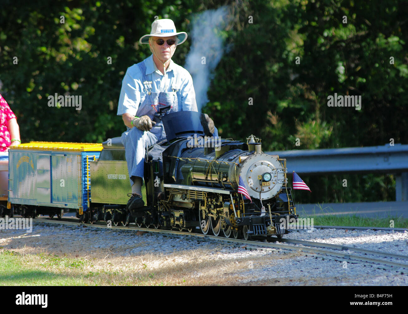 Toy train ride hi-res stock photography and images - Alamy