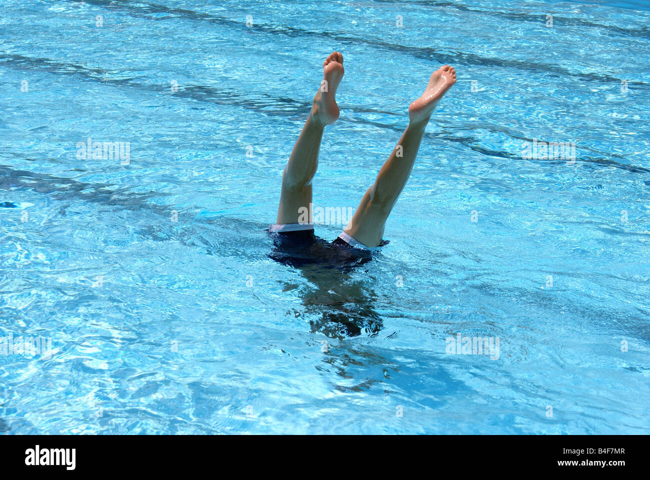 Head Down Feet Up Stock Photo Alamy