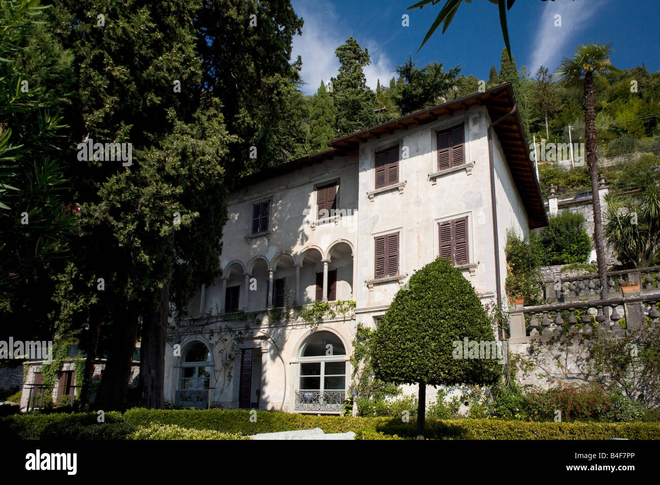 Villa Monastero, Varenna, Lecco, Italy Stock Photo