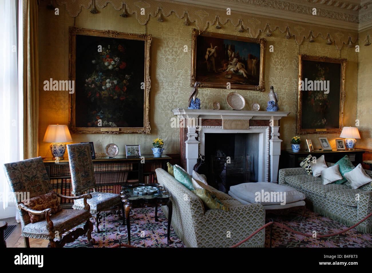 Leeds Castle 13th century roman style Victorian pastiche restored in ...