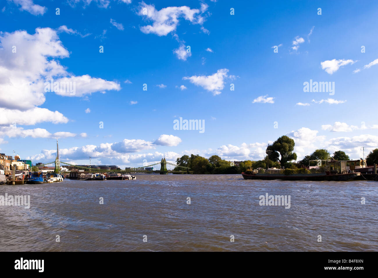 Thames River Hammersmith London W6 United Kingdom Stock Photo Alamy