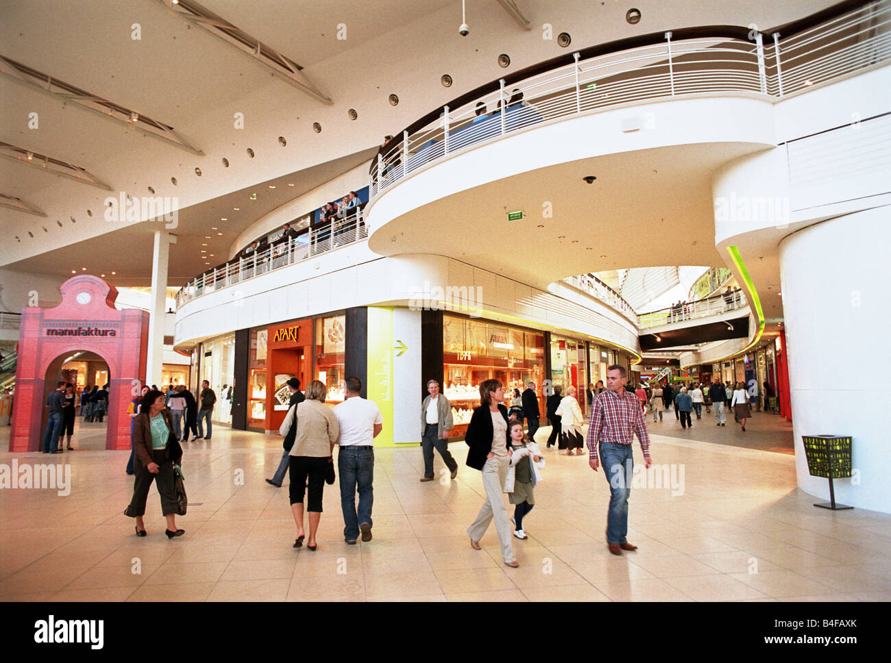 Interior of Manufaktura, the largest shopping centre in Lodz, Poland Stock  Photo - Alamy