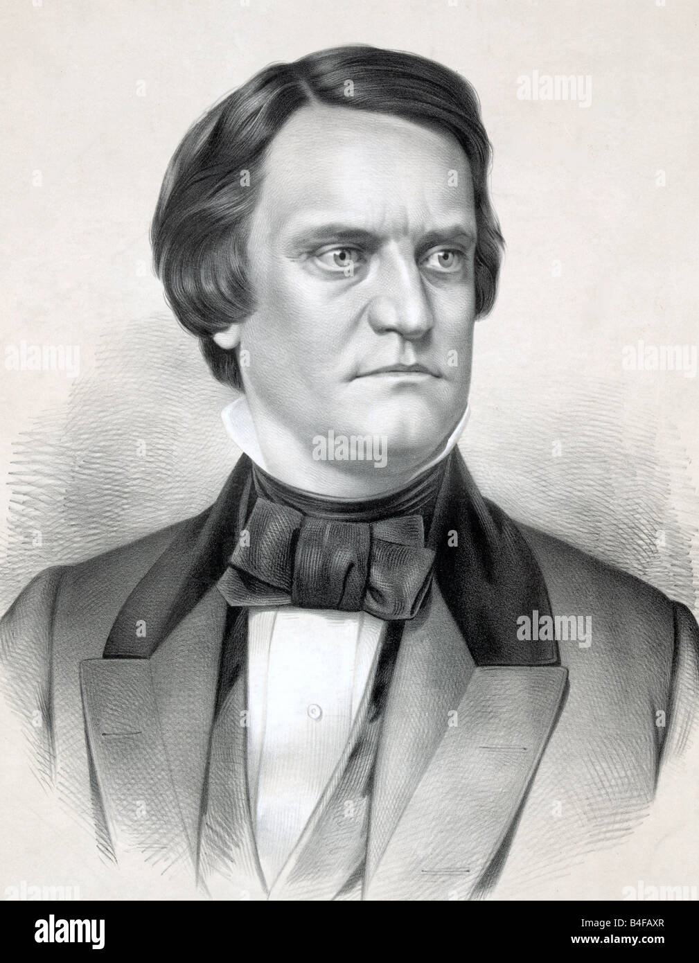 John Cabell Breckinridge, USA Senator from Kentucky, Vice President, Presidential Candidate in 1860 Stock Photo