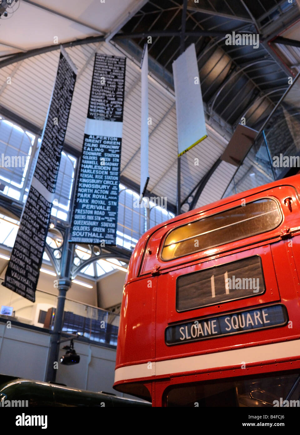 London Transport Museum Covent Garden Piazza London Britain Stock Photo