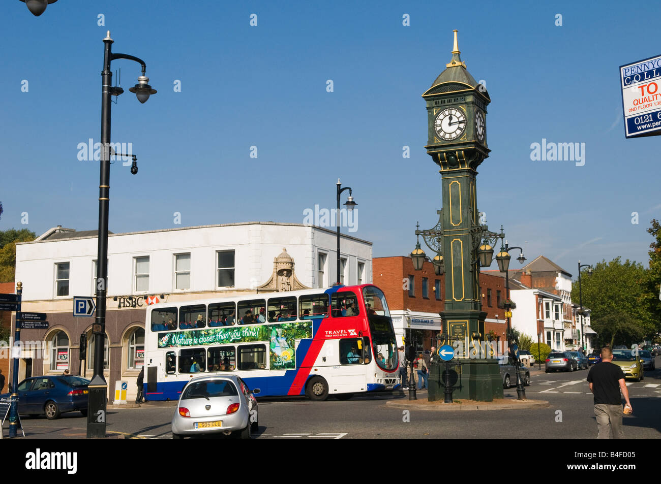Chamberlain Clock, Jewellery Quarter, Birmingham Stock Photo Alamy