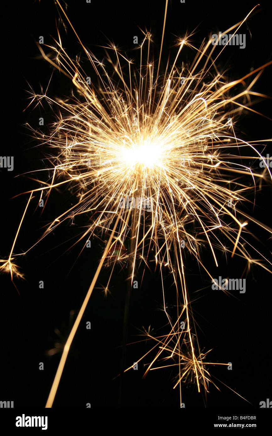 sparkler Stock Photo