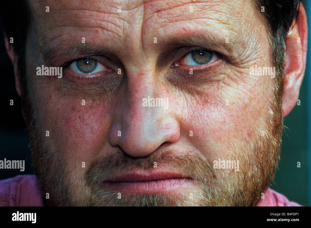 Portrait Of A 46 yr Old Man Stock Photo Alamy