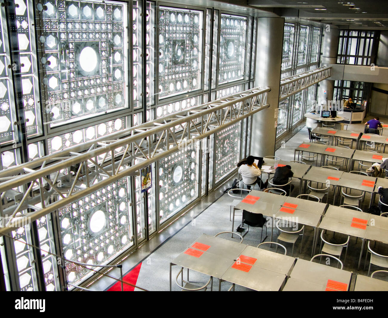 Institut du Monde Arabe in Paris France, Autumn 2008 Stock Photo Alamy