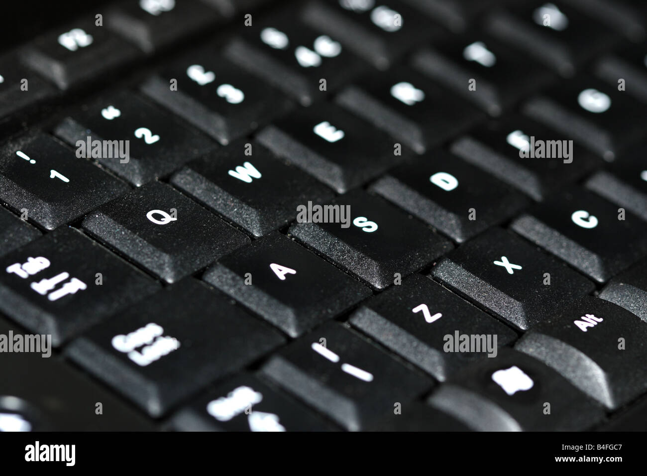 Laptop keyboard Stock Photo