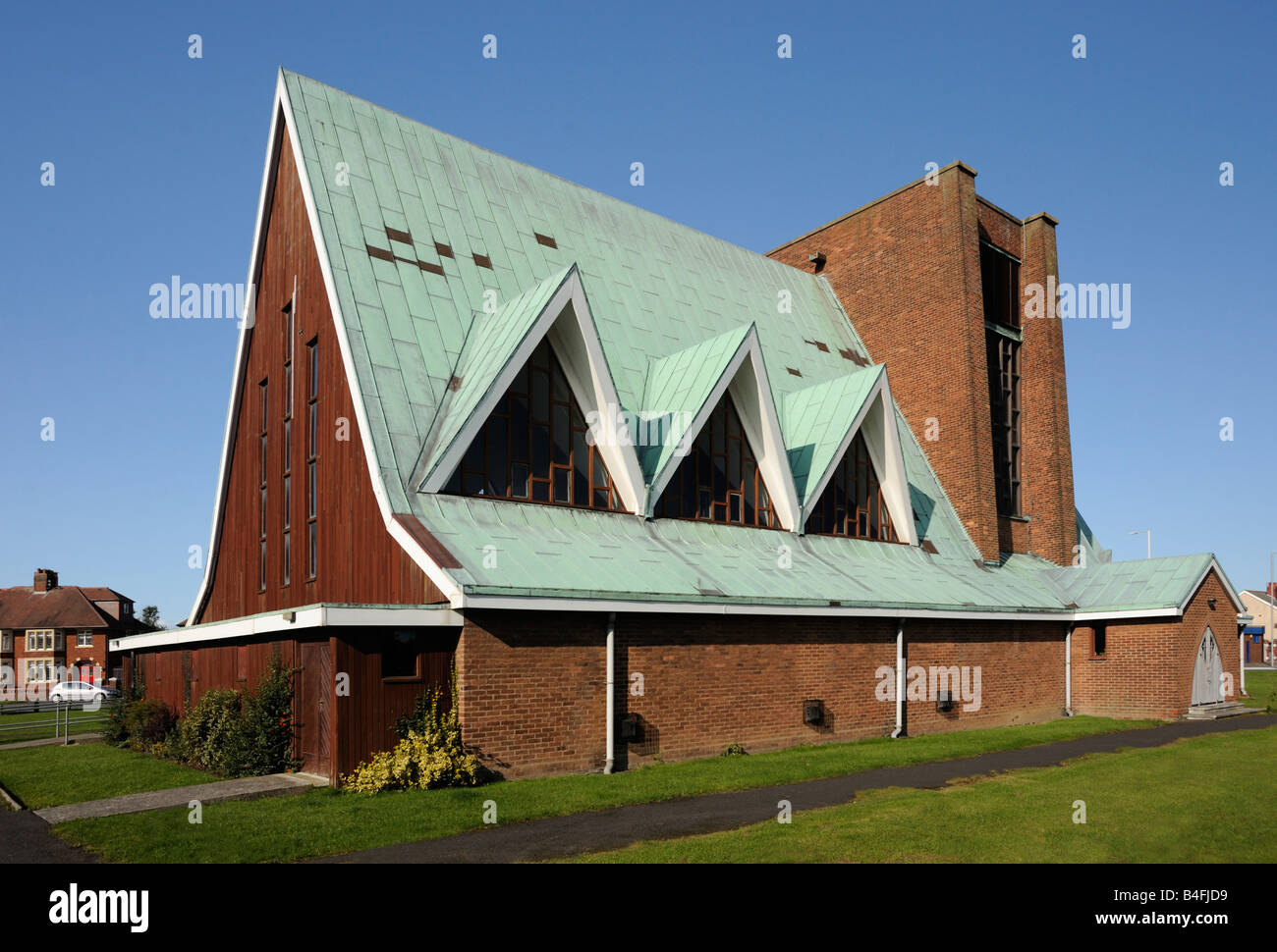 Church of Saint Nicholas, Fleetwood, Lancashire, England, United Kingdom, Europe. Stock Photo