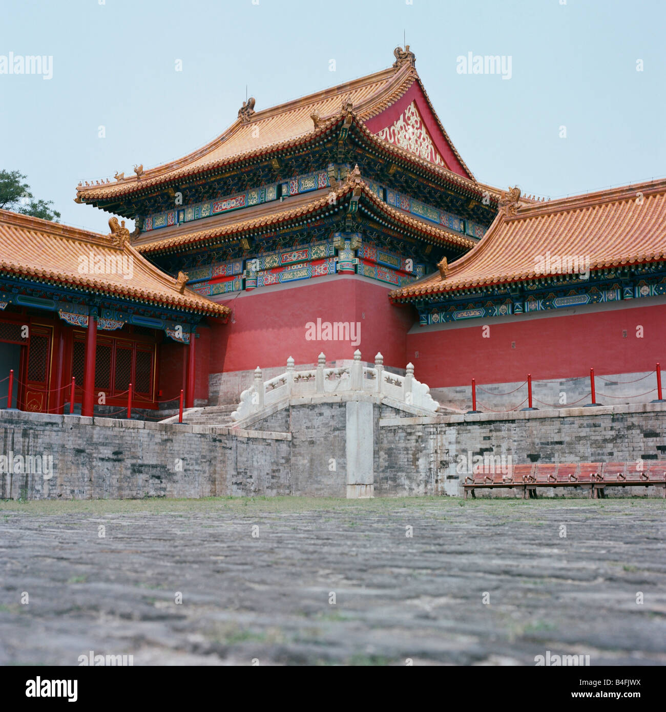 Lofty pavilion inside The Forbidden City,Beijing.China Stock Photo Alamy