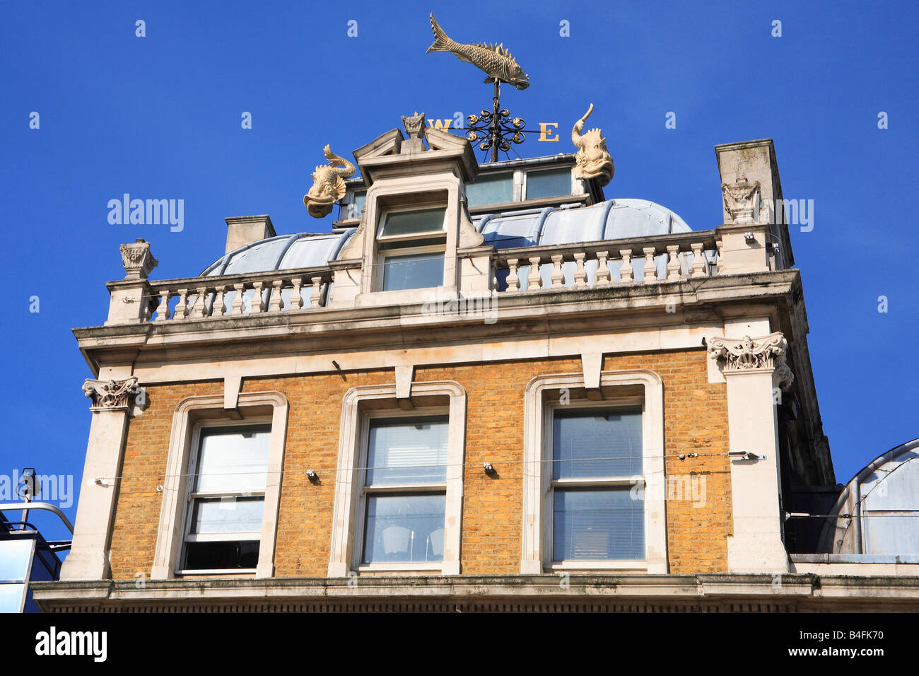 The old Billingsgate fish market in London England UK Stock Photo Alamy