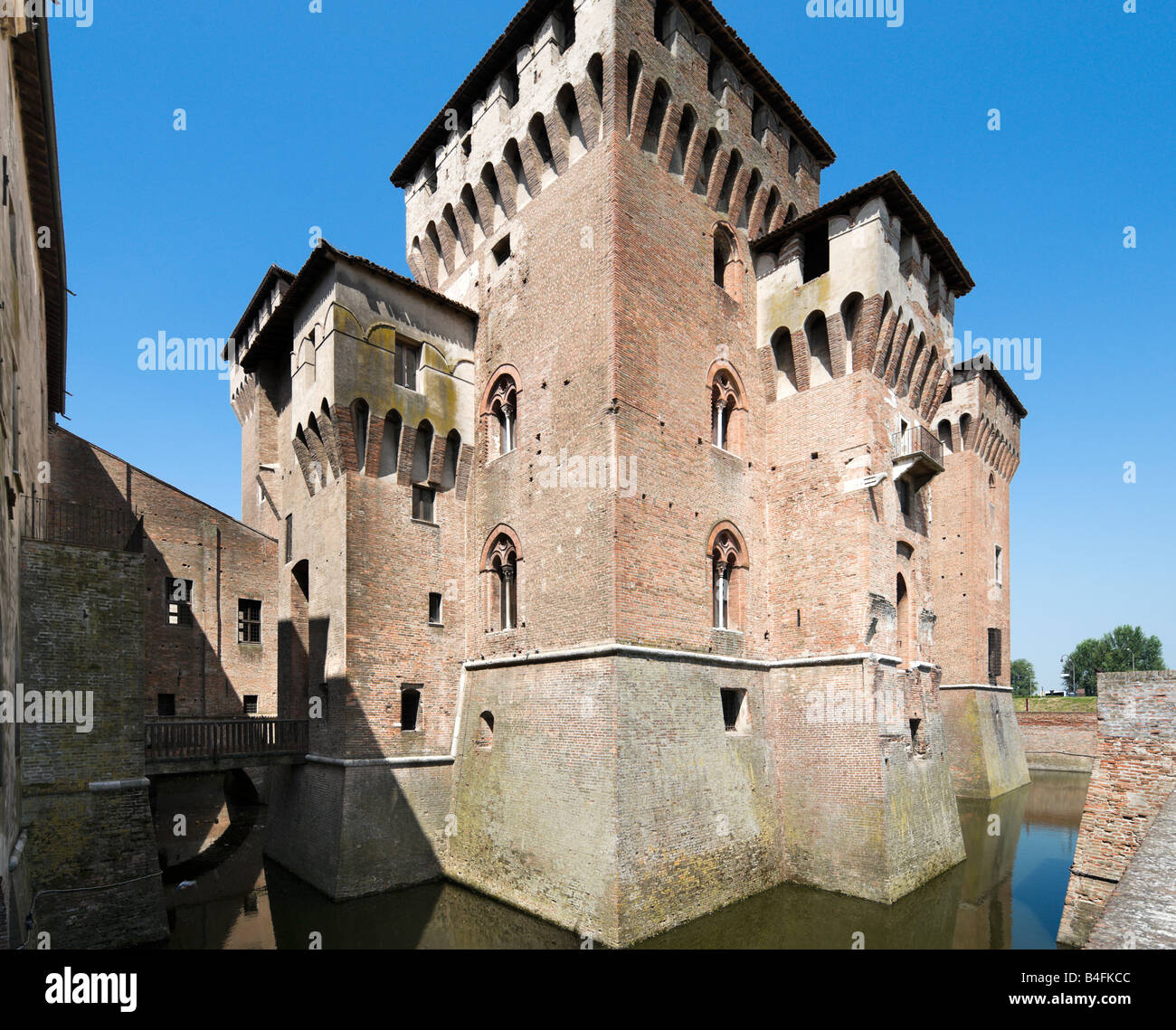 The Castello di San Giorgio attached to the Palazzo Ducale, Mantua (Mantova), Lombardy, Italy Stock Photo