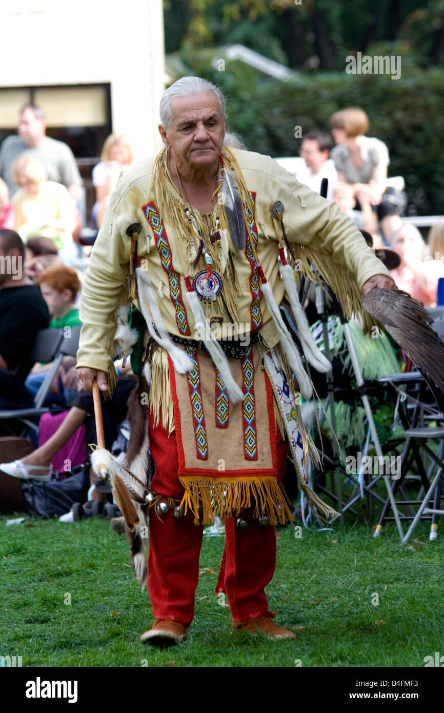 Old Indian Man Dancing