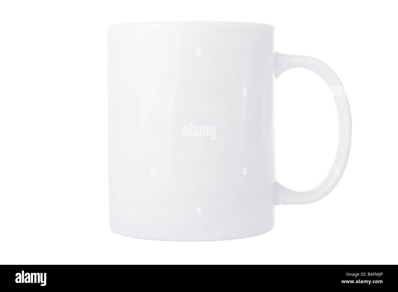 white Mug cup “cut out” 'tea cup' 'coffee cup' tea Stock Photo