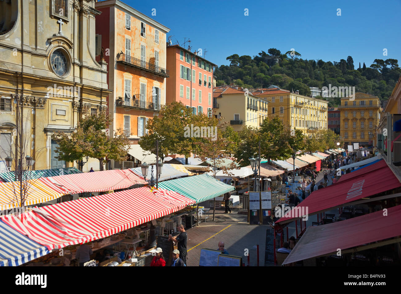 Cours Saleya, Nice Stock Photo - Alamy