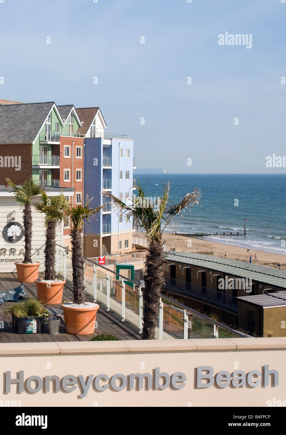 The Barratt Homes development of seafront apartments on