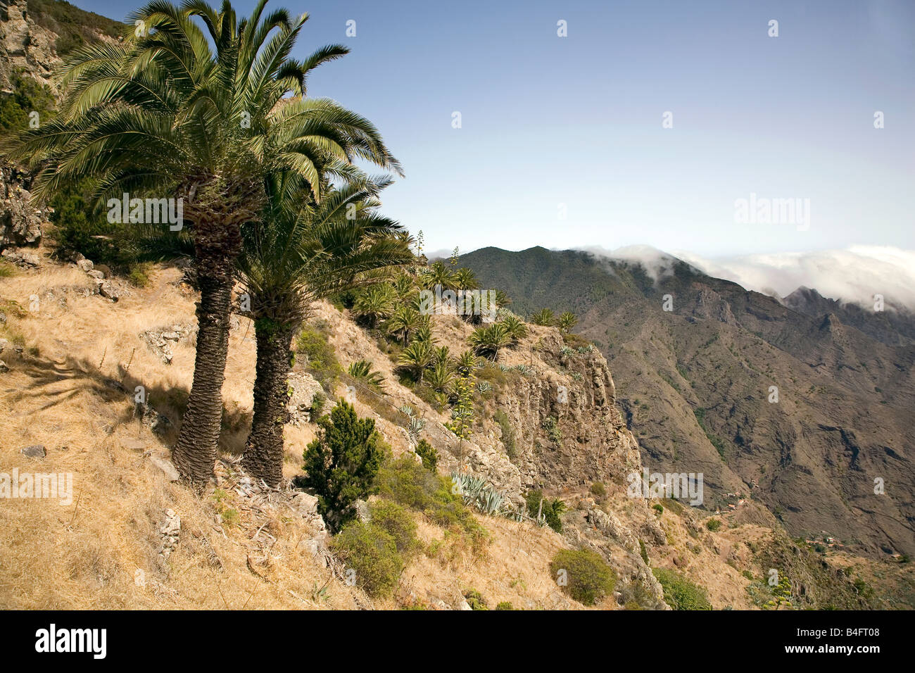 La Gomera La Gomera is situated very close to Tenerife and is one of the Canary Islands governed by Spain Stock Photo