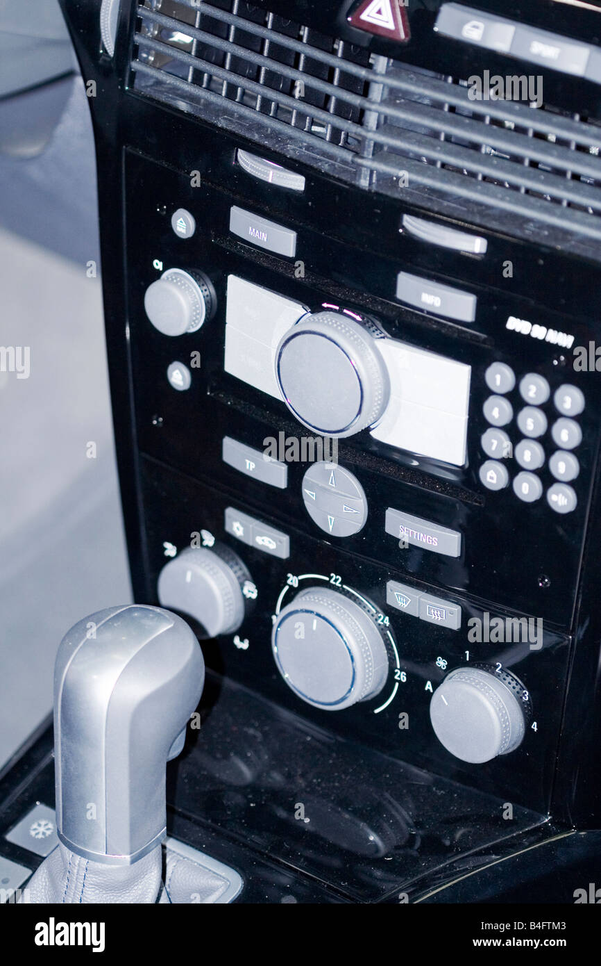 Inside a car instrument board panel gear box Stock Photo Alamy