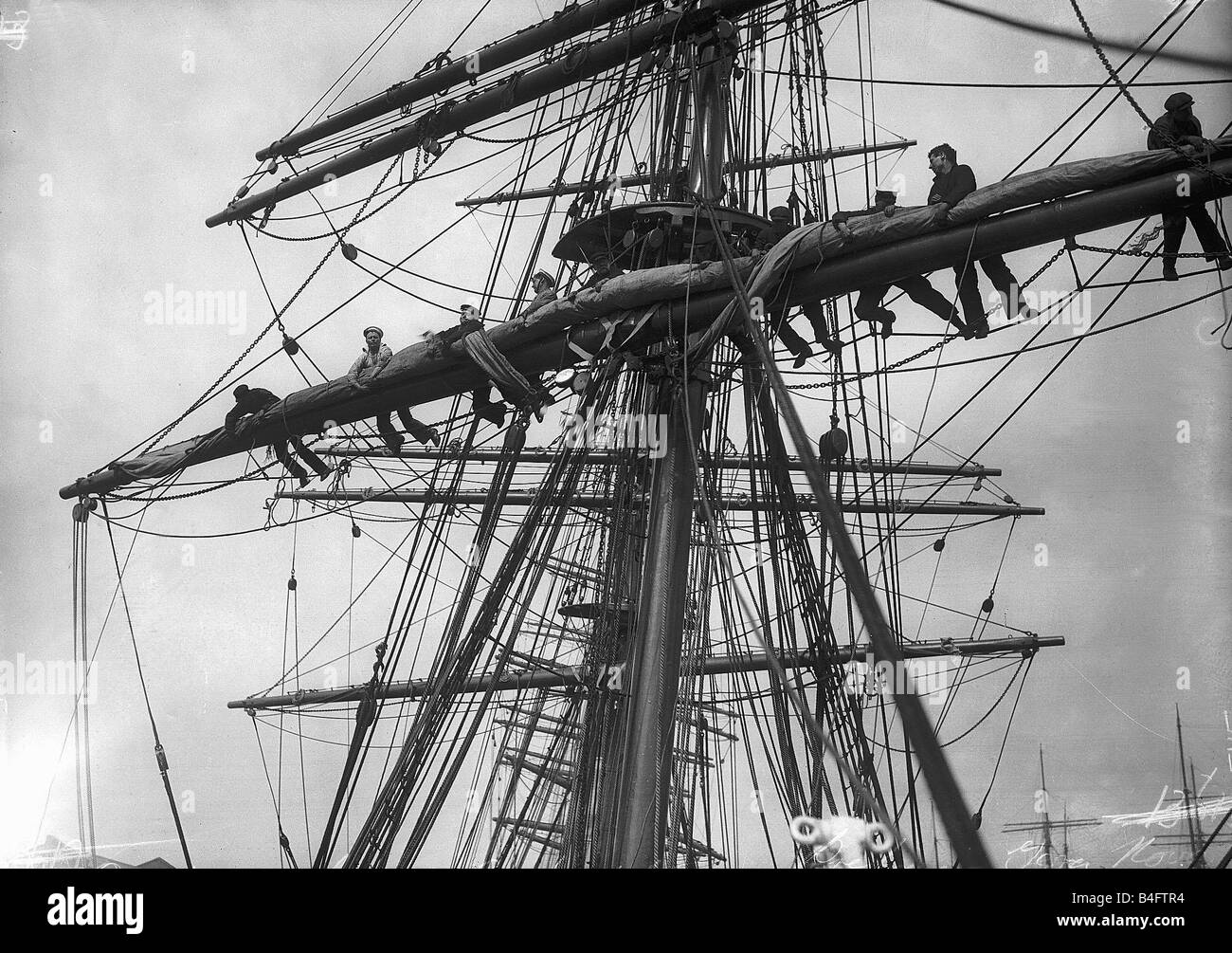 The sailing ship The Terra Nova used by Captain Scott and his crew for