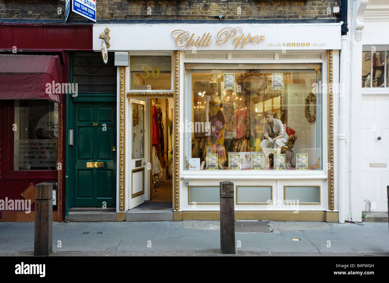 Shop called Chilli Pepper in Neal Street London Stock Photo Alamy