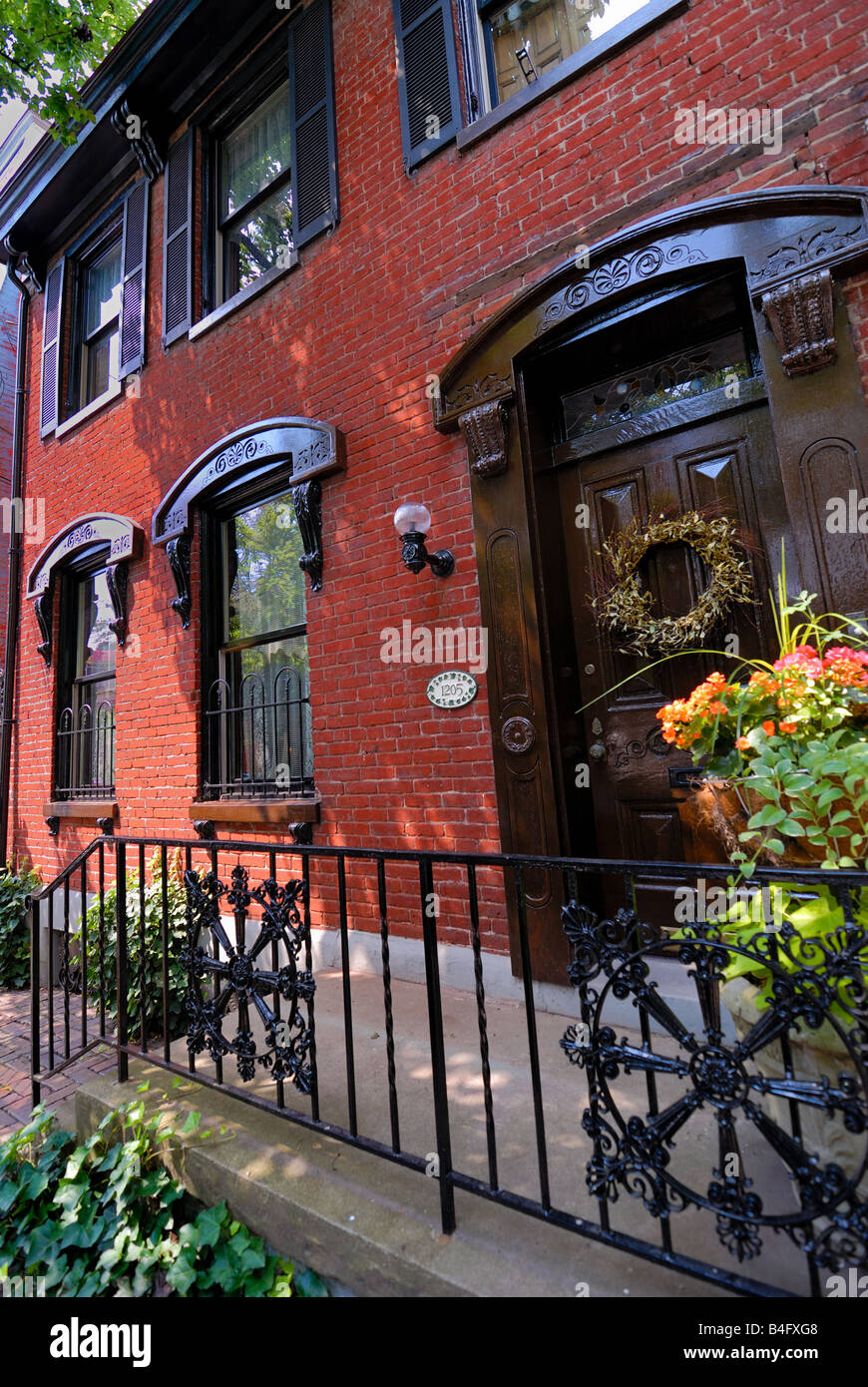 This historic Victorian home is located in Pittsburgh, Pennsylvania' s