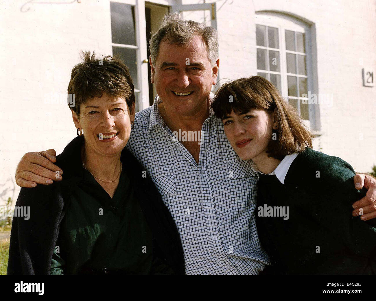 Baker actor with wife sally who died of cancer and daughter