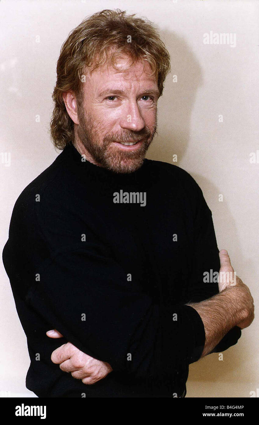 Chuck Norris Actor Martial arts expert Stock Photo