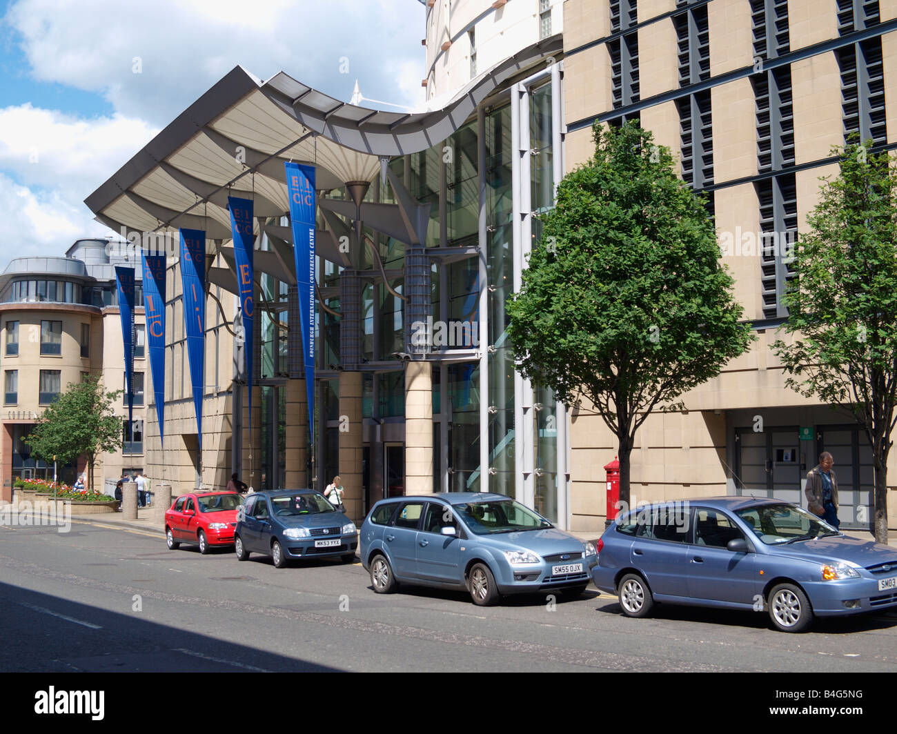 Edinburgh International Conference Centre Scotland Stock Photo