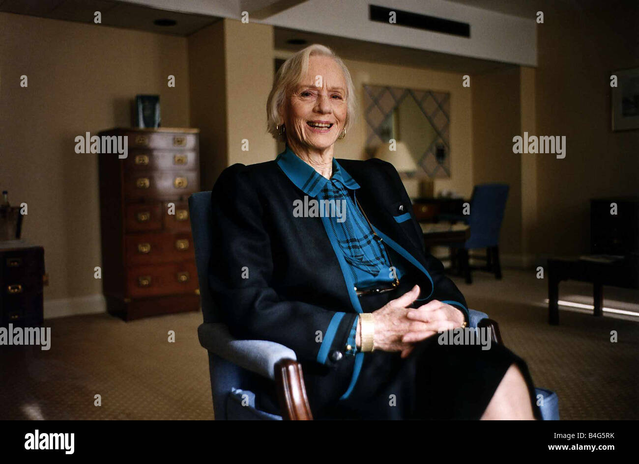 Jessica Tandy English actress and star of the film Fried Green Tomatoes Stock Photo Alamy