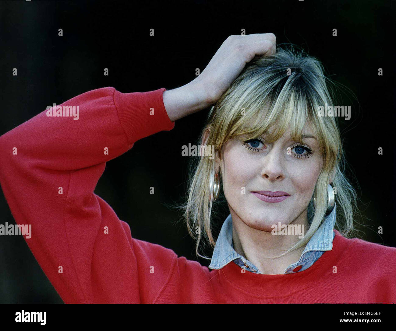 Sarah Lancashire actress Coronation Street Stock Photo Alamy