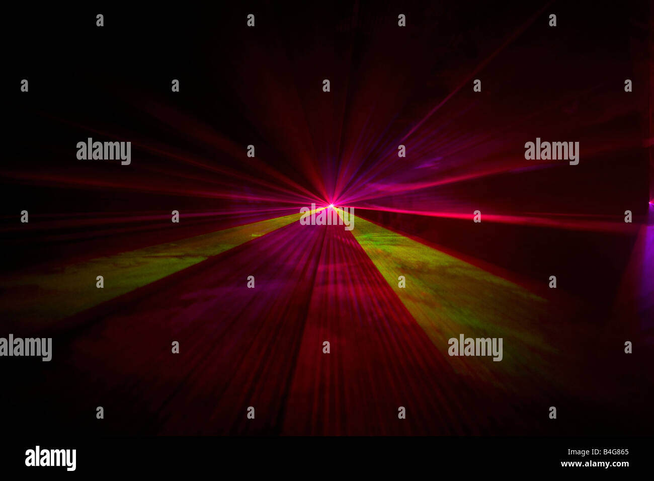 Multi colored laser lights Stock Photo Alamy