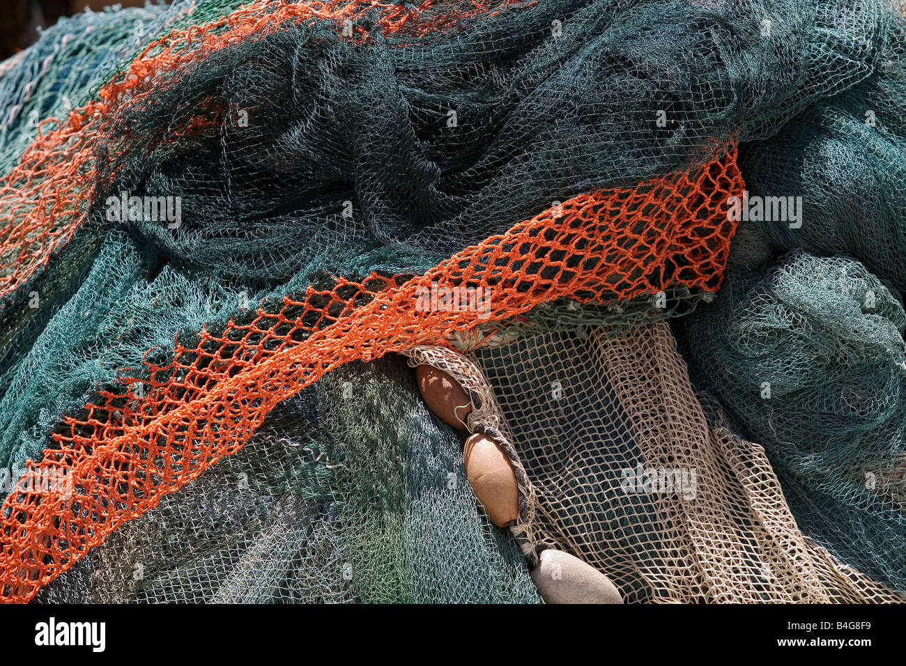 Commercial fishing nets full hi-res stock photography and images