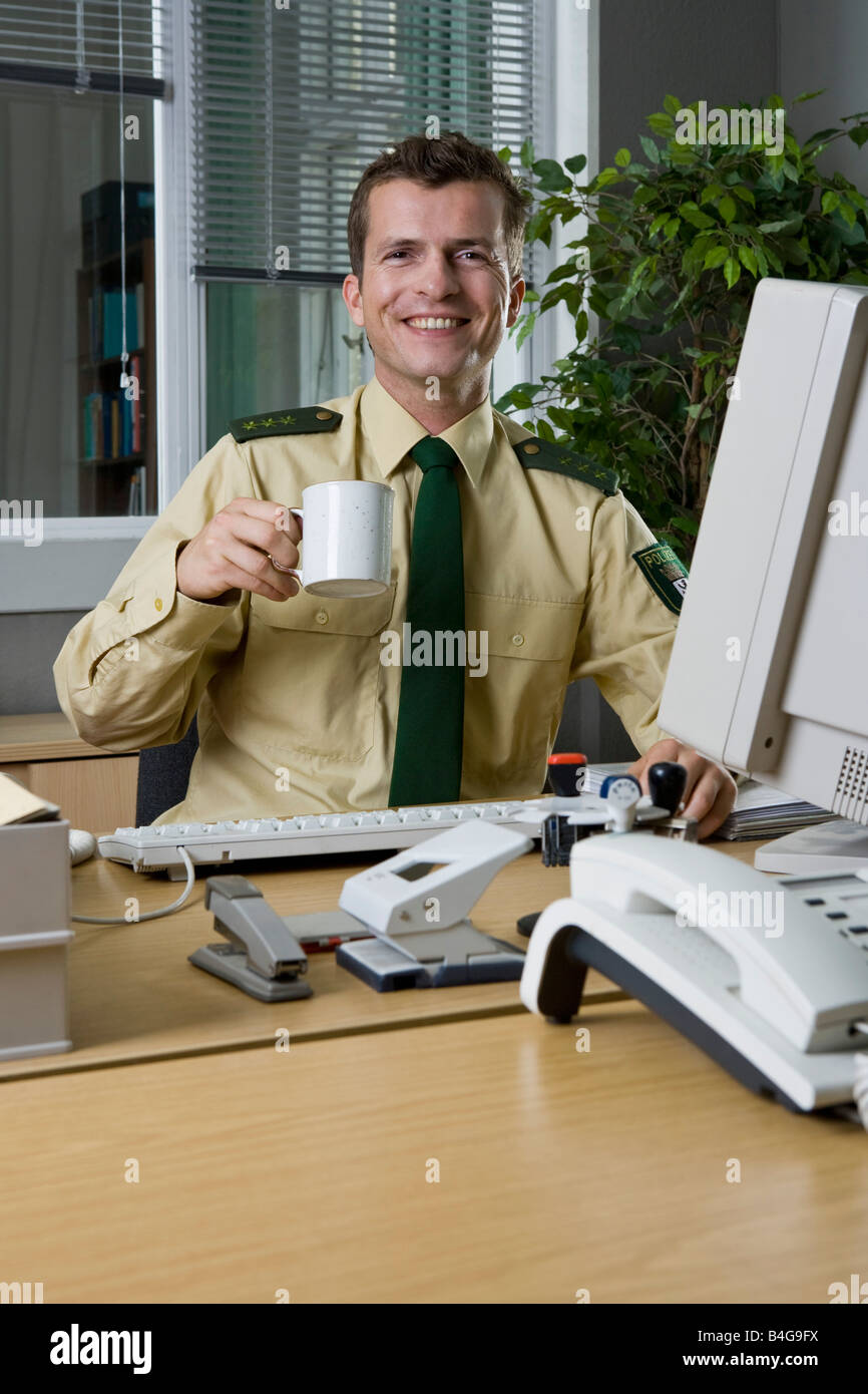 Police office desk hires stock photography and images Alamy