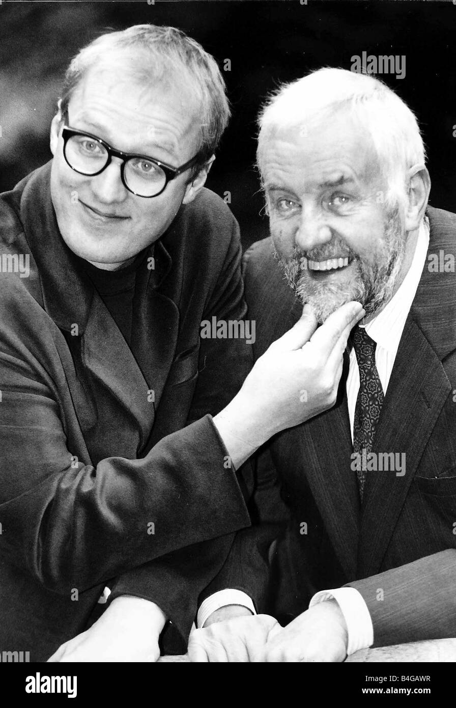 Adrian Edmondson Comic Actor If You See God Tell Him with Richard Briers Stock Photo