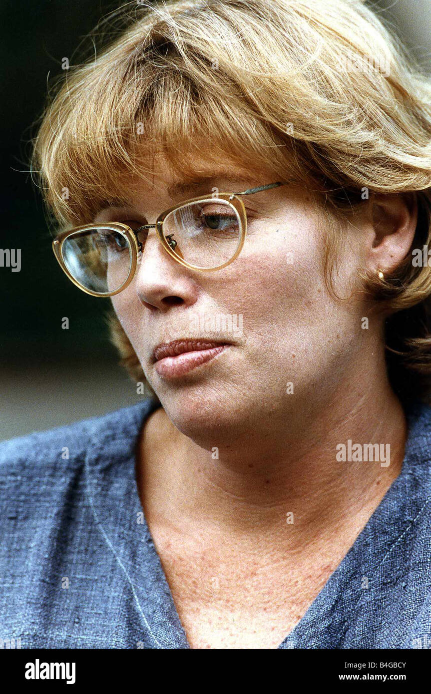 Kelly McGillis American Actress Starred with Tom Cruise in Top Gun film Stock Photo