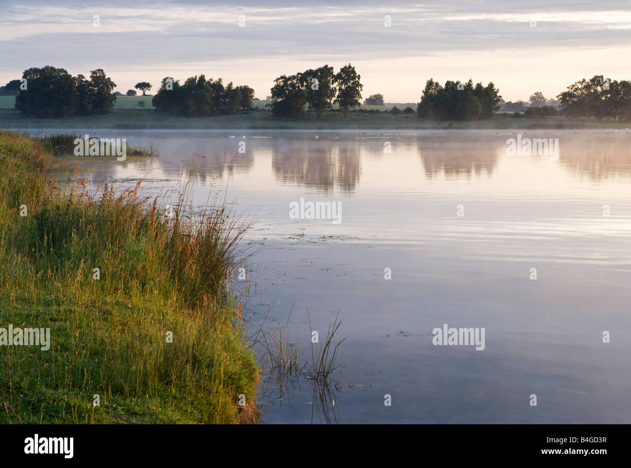 Sywell Reservoir, Sywell, Northamptonshire, England, UK Stock Photo